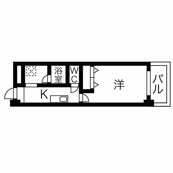 クレモナ山手の間取り