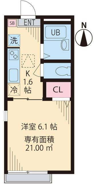 ＴＯＨＭＡ目白中落合の間取り