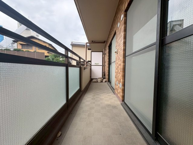令和７年１０月リフォーム済み◆南向き３ＬＤＫ◆ＪＲ＆京阪２沿線利用可◆グラン・ドムール宇治木幡のバルコニー|バルコニー