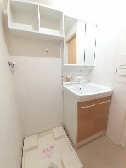 ラフィネ堀之内の洗面所