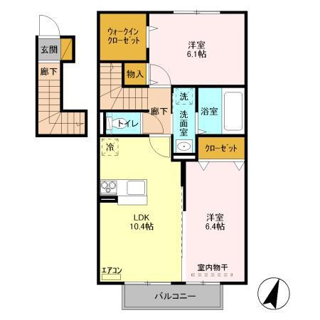 【間取り】 | ラプリマさくら坂