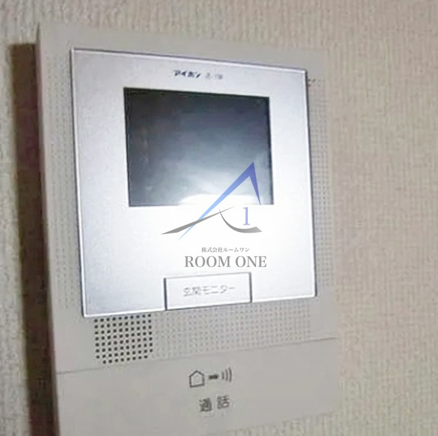 セゾン　アムールのセキュリティ|モニター付きインターホンです。