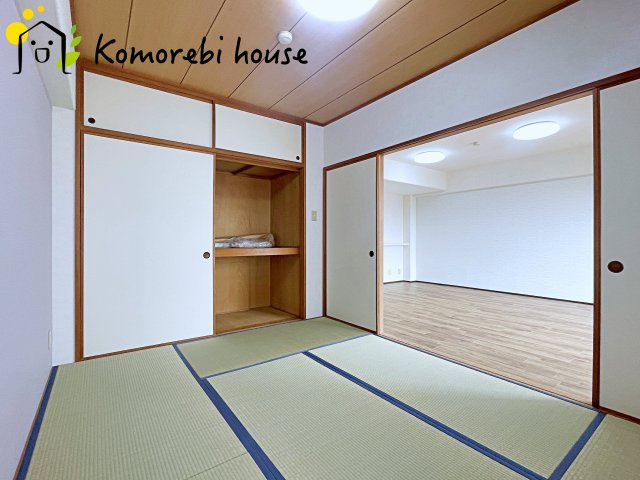 サンマンション北本2号館の和室|畳の上でゆっくりとくつろげる和室です
