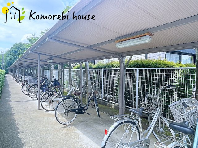 サンマンション北本2号館の駐輪場