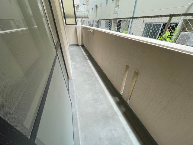 ルブニール西郷のバルコニー
