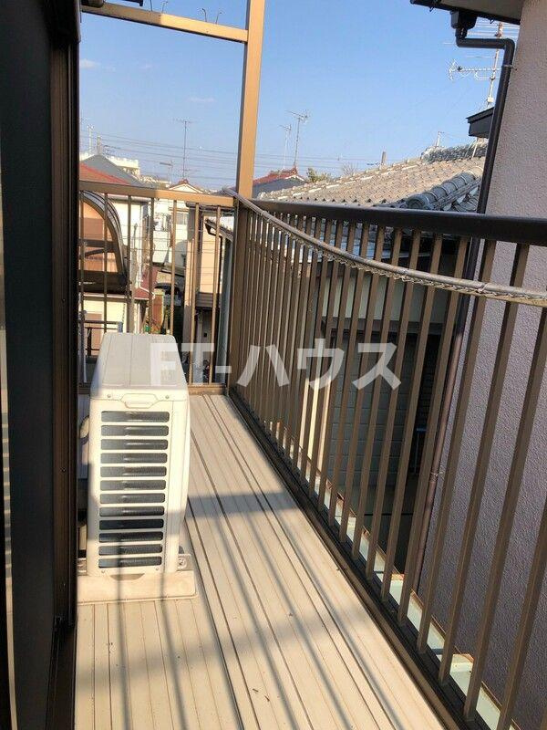 PUERTA船橋松が丘のバルコニー