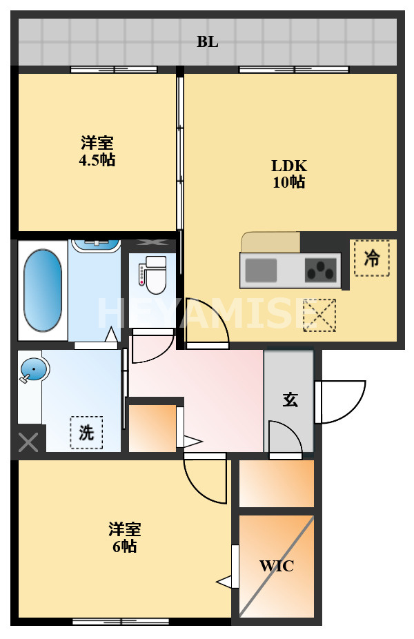 ソラーナの間取り
