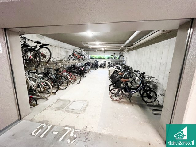 グレーシィ須磨アルテピアIII番街　2期棟の駐輪場|共用部（駐輪場）
