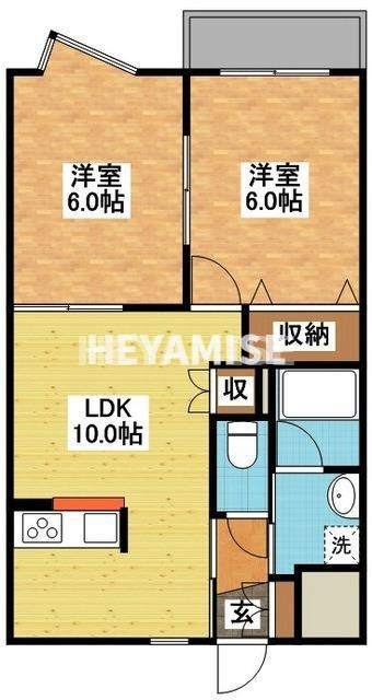 A-FLATの間取り
