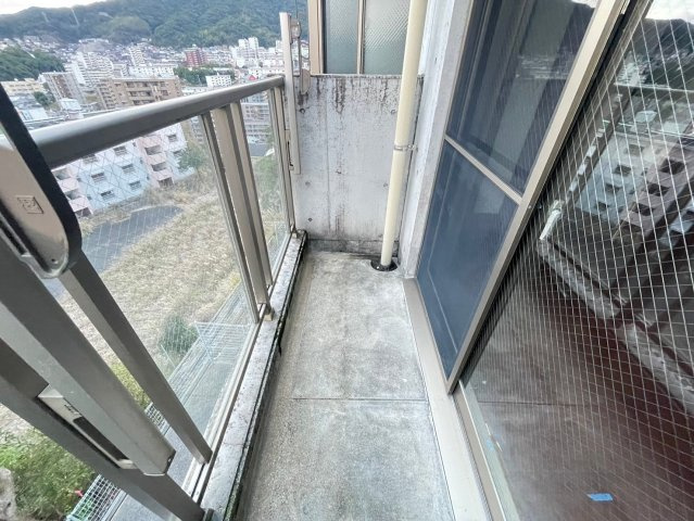 A-FLATのバルコニー