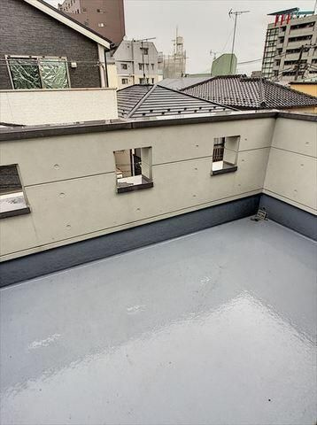 ネオス中板橋のバルコニー