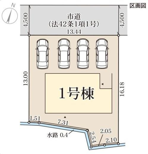 リーブルガーデン　倉敷真備町有井【第２】【仲介手数料無料】の区画図