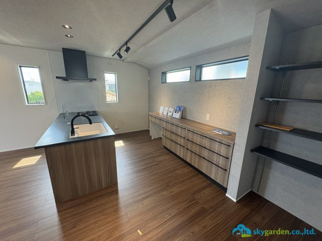 藤沢市辻堂太平台　新築戸建　全1棟のキッチン|きれいなキッチンです