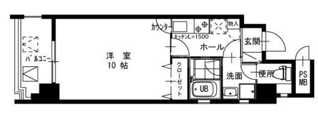 キャナルコート内久宝寺の間取り|キャナルコート内久宝寺　広々とした間取り