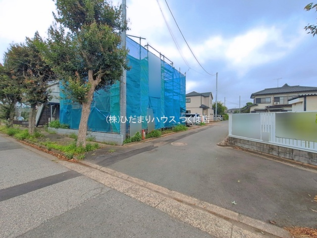【前面道路含む現地写真】 | つくば市高野台3丁目10番　新築戸建　B号棟 | （7/24撮影）