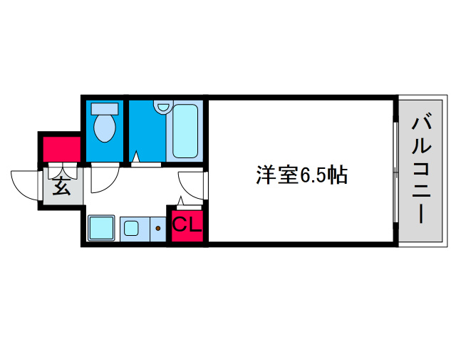 グランヴィ天王寺の間取り