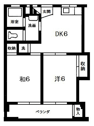 【間取り】 | 第1ホワイトパレス