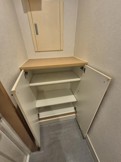 RAYビル浅草の玄関|シューズボックス
