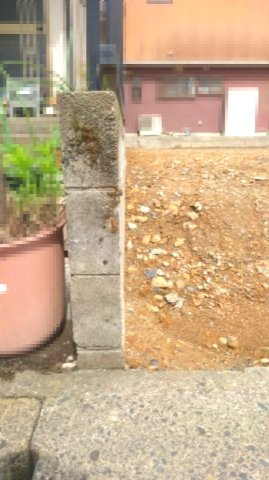大津市唐崎1丁目52坪売地の外観|境界