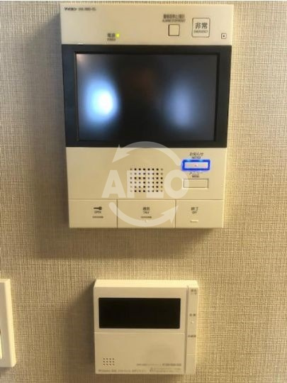 クレヴィアタワー御堂筋本町のセキュリティ|クレヴィアタワー御堂筋本町　TVモニター付きインターホン