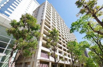 【外観】 | 晴海アーバンプラザ | 敷地内ごみ置き場、宅配ボックス、オートロック、モニター付きインターホン