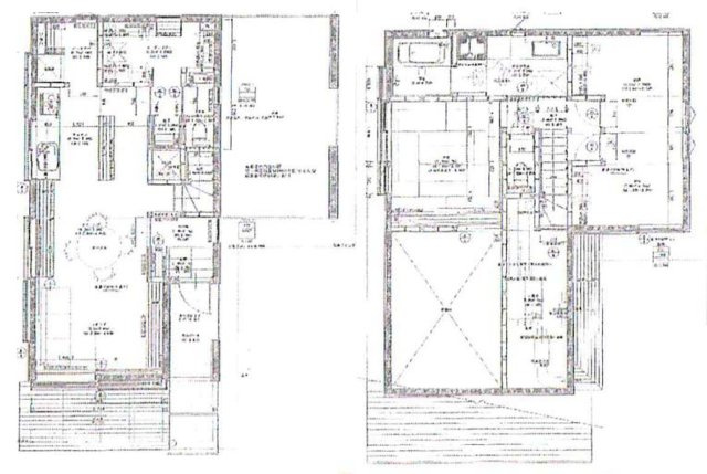 【中古戸建】前橋市上新田町の間取り|■間取り図｜敷地面積：177.11（約53.57坪）　建物面積：91.08（約27.55坪）