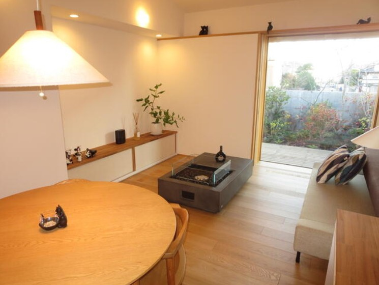 【中古戸建】前橋市上新田町の居間・リビング|■リビング｜毎日の家族とのご飯も大切に、充実できるようオシャレなダイニングキッチンをご用意しました♪より家族との絆も深まります＾＾