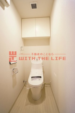 【キャッシュバック対象】パークアソシアザ・レジデンスのトイレ|ゆったりとした空間のトイレです