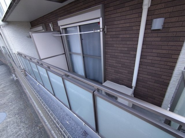 クレイノボンヌシャンスのバルコニー