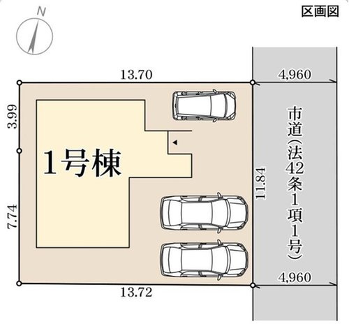 リーブルガーデン　倉敷市真備町箭田【仲介手数料無料】の区画図
