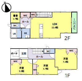 【間取り】 | 千葉市若葉区西都賀　中古戸建　JR総武本線「都賀」駅
