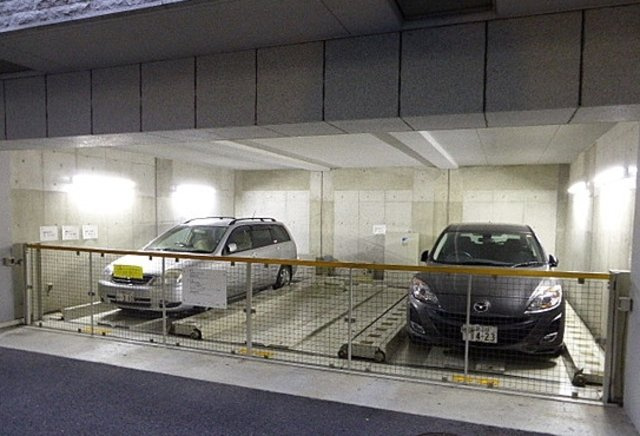 グランドガーラミタの駐車場|駐車スペースもあります