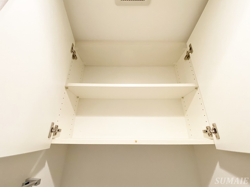 パークグレイス駒込の収納|トイレ上収納です☆