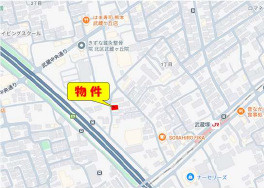よかタウン／北区武蔵ケ丘1丁目1期／1号棟の地図