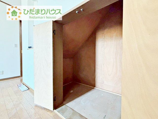 【収納】 | つくばみらい市小張　中古戸建 | ちょこっとした収納があることで、消耗品のストックをするのにも便利です☆