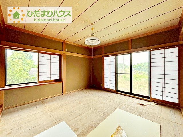 【和室】 | つくばみらい市小張　中古戸建 | すぐ横になれる和室は、みんなの憩いの場(*^-^*)