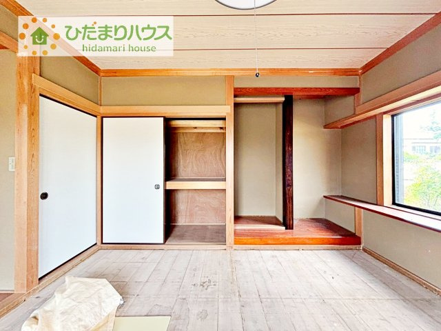 【その他】 | つくばみらい市小張　中古戸建 | 和室にも大容量のクローゼット完備！
お布団やお子様のおもちゃなどがスッキリ収納できますね(^^♪