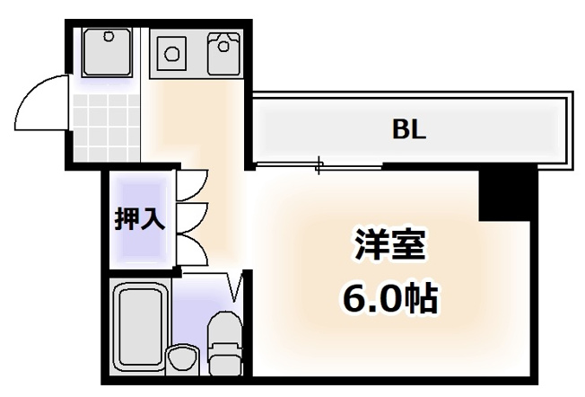 【間取り】 | クイーンズマンション元町