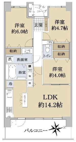 【間取り】 | ☆プレミスト天理