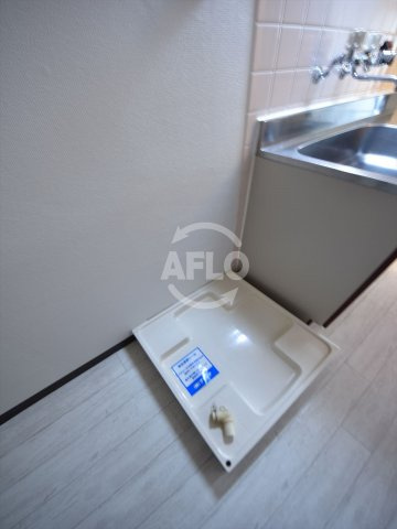 ドエル天満橋の内装|ドエル天満橋　室内洗濯機置き場