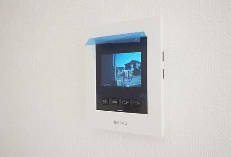 【新築】川越市笠幡平屋建て新築住宅の設備|TVモニター付きインターフォン