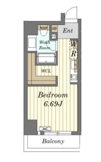 【間取り】 | ＡＲＴ　ＡＰＡＲＴＭＥＮＴ　ＩＮ　ＯｏＴＡＫＡ－ｎｏ－ＭＯＲＩ