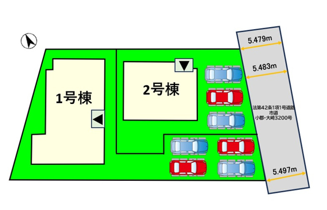【区画図】