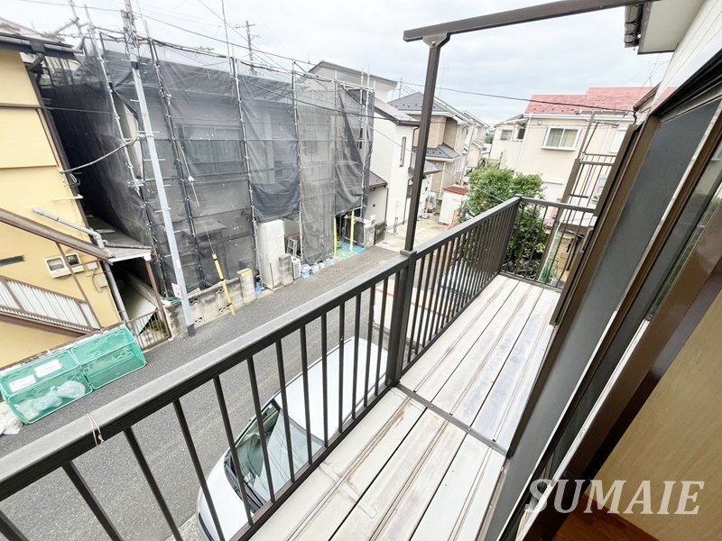 コーポ石川のバルコニー