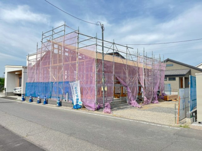 【外観】 | 渋川市半田　新築住宅　 | 現地ご案内ツアー開催中！早朝やお仕事帰りのご見学にもすぐ対応致します！見学ご予約はコアライブまでお気軽にお問い合わせ下さい！