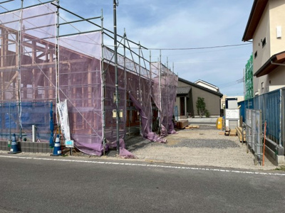 【前面道路含む現地写真】 | 渋川市半田　新築住宅　
