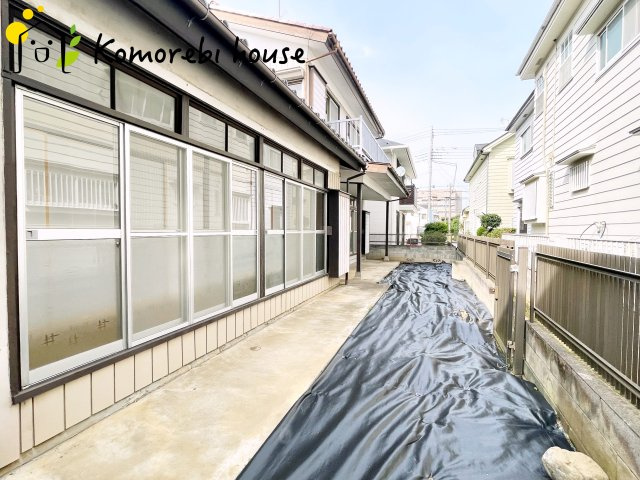 上尾市本町二丁目　中古戸建の庭|お庭でゆったりと過ごせます