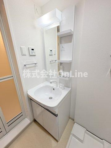 yumaison westの洗面所