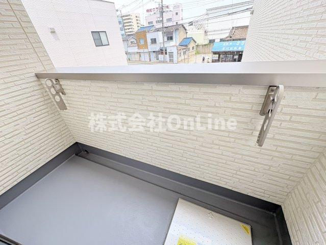 yumaison westのバルコニー