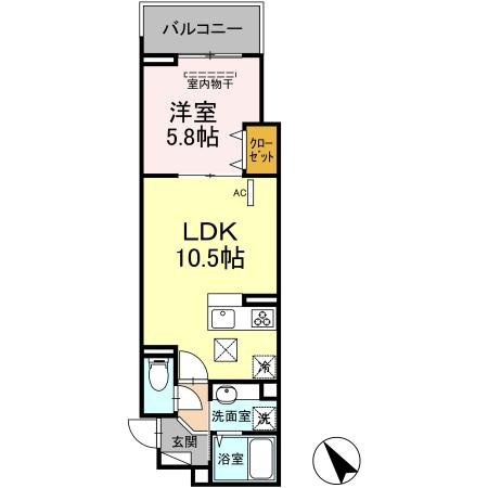 【間取り】 | エクセリア徳丸Ⅰ